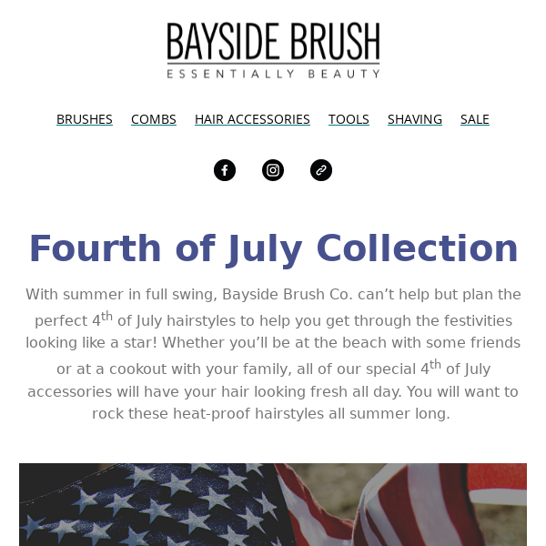 Check out our Fourth of July Collection 🎇