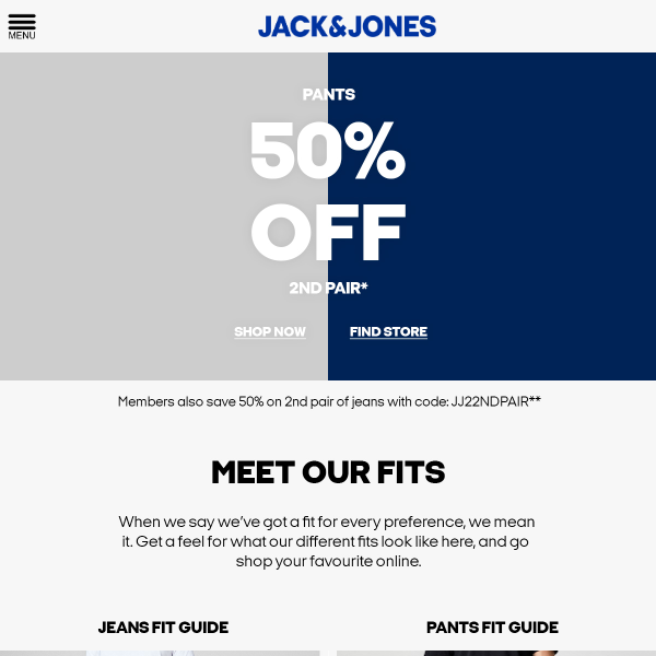 🔥 Grab Your Favorite Jeans at 50% Off at JACK & JONES! 🔥 - Jack & Jones