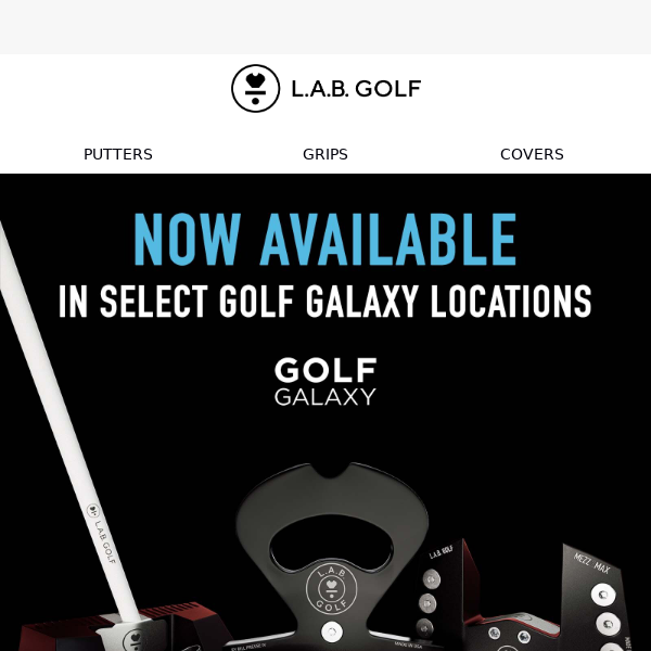 L.A.B. Golf Putters Now Available At Golf Galaxy