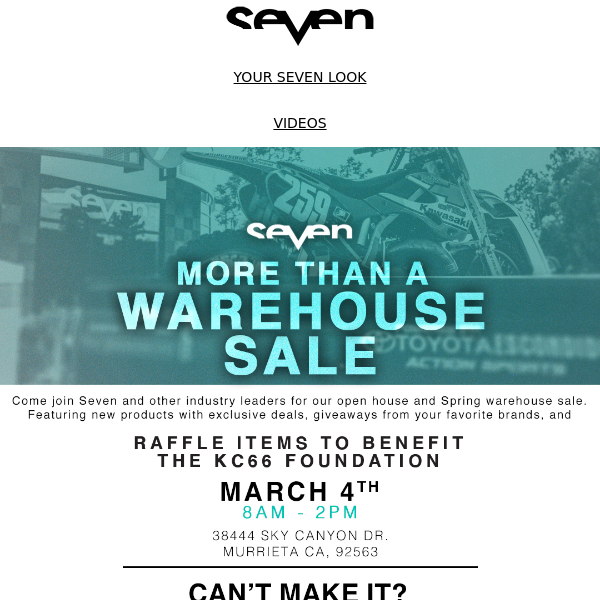 Virtual Warehouse Sale // Today - March 4th, 8am-2pm