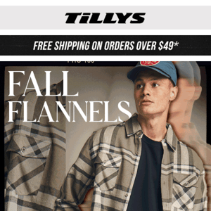 🍁 Fall Flannels + 40% off Sitewide Sale