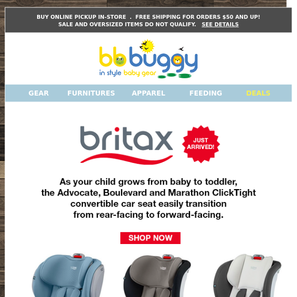 BB Buggy: September Deals + CAR SEAT SAFETY MONTH