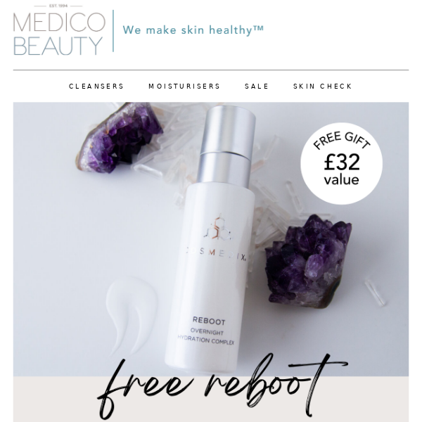 FREE Reboot Overnight Hydration Complex 💦