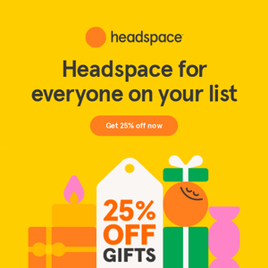 🎁 25% off gifts for a limited time 🎁