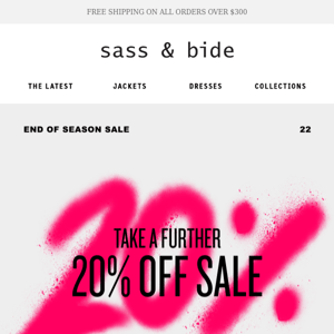 The Sale Edit | Take A Further 20% Off