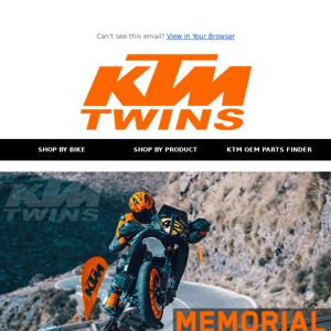 🇺🇸 Memorial Day Sale at KTM Twins 🇺🇸