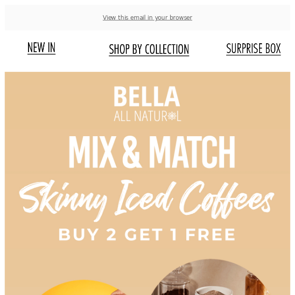 Last Chance! MIX & MATCH SKINNY COFFEES ☕️😍