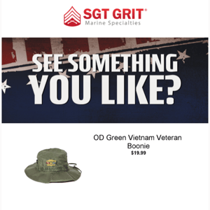 Sgt Grit, still interested?