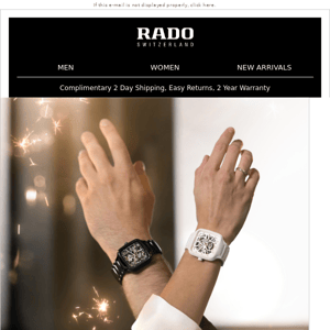 Get Ready For 2023 With Rado…