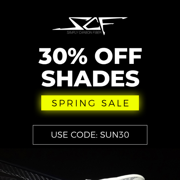 🚨Huge Spring Sale: 30% Off Shades