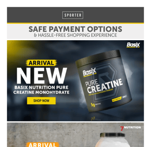 All Eyes on These NEW Arrivals 👀 Creatine, Healthy Snacks and other supplements