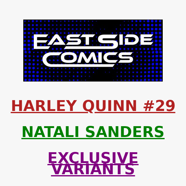 🔥 PRE-SALE LIVE in 30-Mins at 2PM (ET) 🔥 NATALI SANDERS' HARLEY QUINN #29 - STUNNING! 🔥 ONE OF HER BEST!🔥 PRE-SALE SUNDAY (3/19) at 2PM (ET)/11AM (PT)