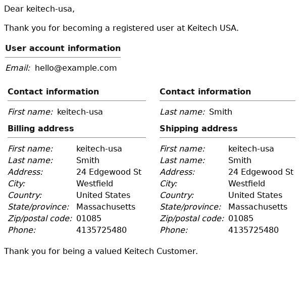 Keitech USA Emails, Sales & Deals - Page 1