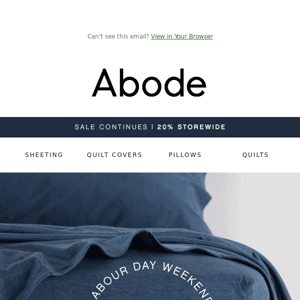 Labour Day Weekend Event continues – Offering Afterpay
