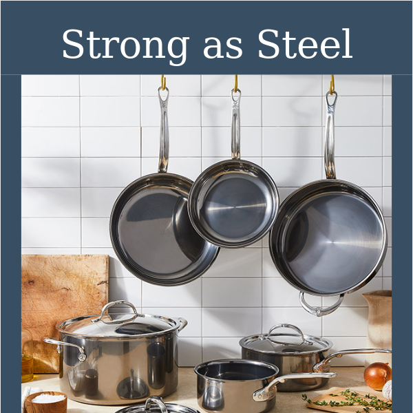 The stainless steel cookware everyone needs to know about.