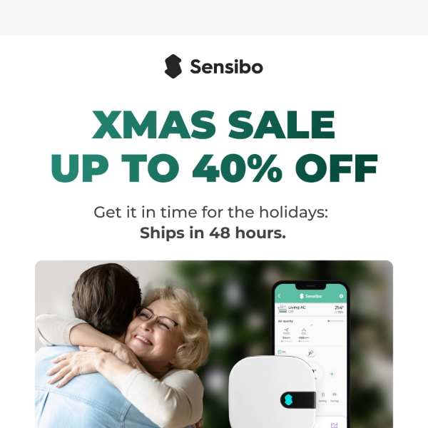 🎄 Unwrap the Magic: Sensibo's XMAS Sale - Your Ultimate Christmas Solution 🎁