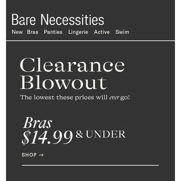 Huge Savings ⚠️ Clearance Blowout - Prices At An All-Time Low!