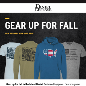 Brand New Fall Gear