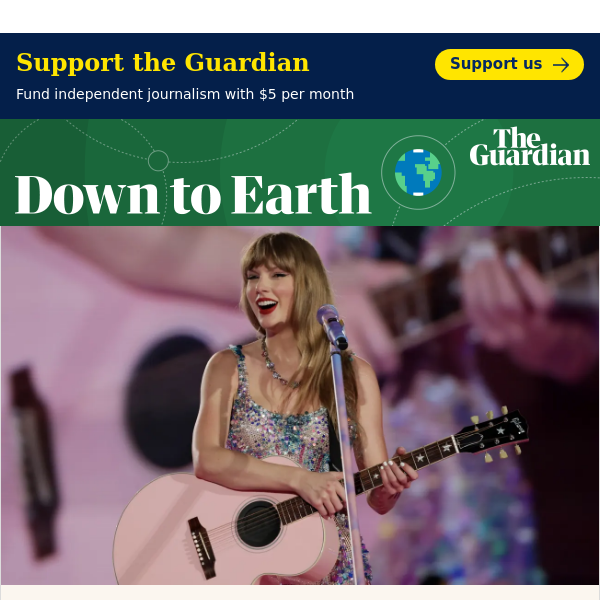 A Taylor-made climate issue | The Guardian