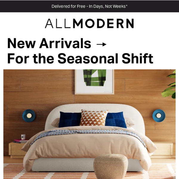 new beds → get cozy for fall