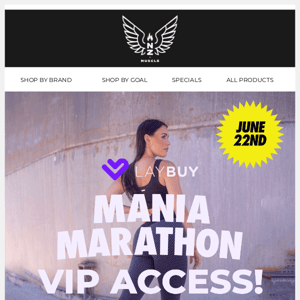 VIP EARLY ACCESS: Laybuy Mania Sale! Up to 50% Off 😱💪