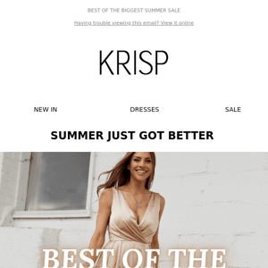 THE SUMMER EDIT | UP TO 60% OFF