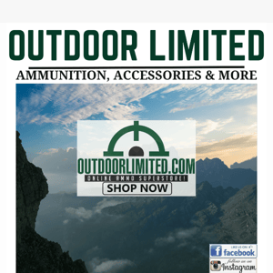 New Inventory from Outdoor Limited - Free Shipping Over $200!👍