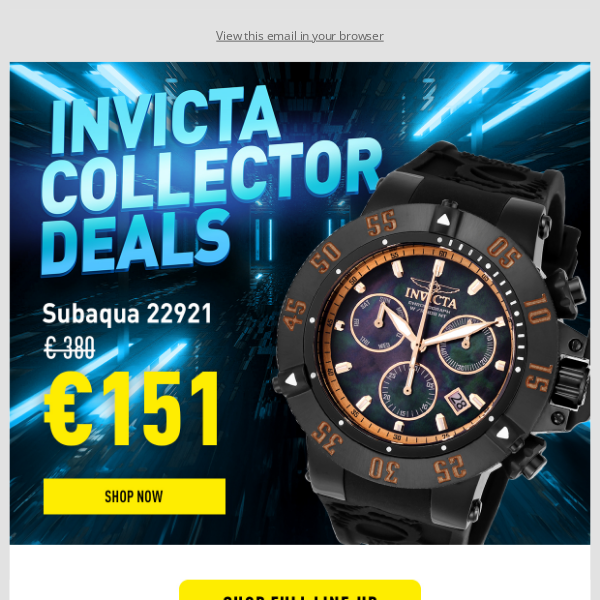 Special Invicta Collector Deals! These Watches Must Go! 😱