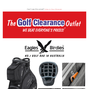 $169 No.1 Golf Bag in Australia