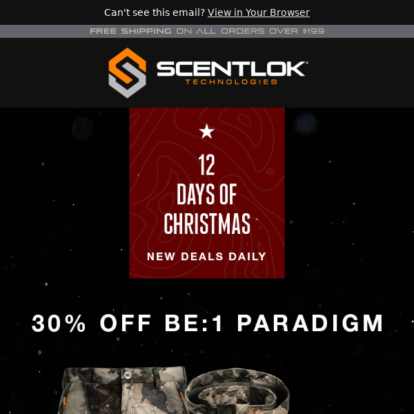 12 Days of Christmas Sale: 30% off BE:1 Paradigm