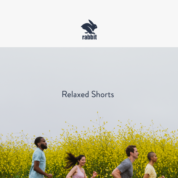 Relaxed shorts—more freedom for more runners