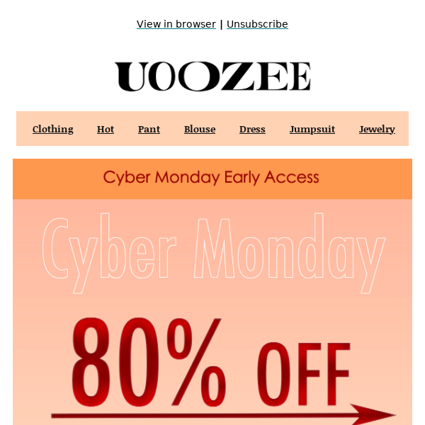 Cyber Monday：Big discounts, ongoing