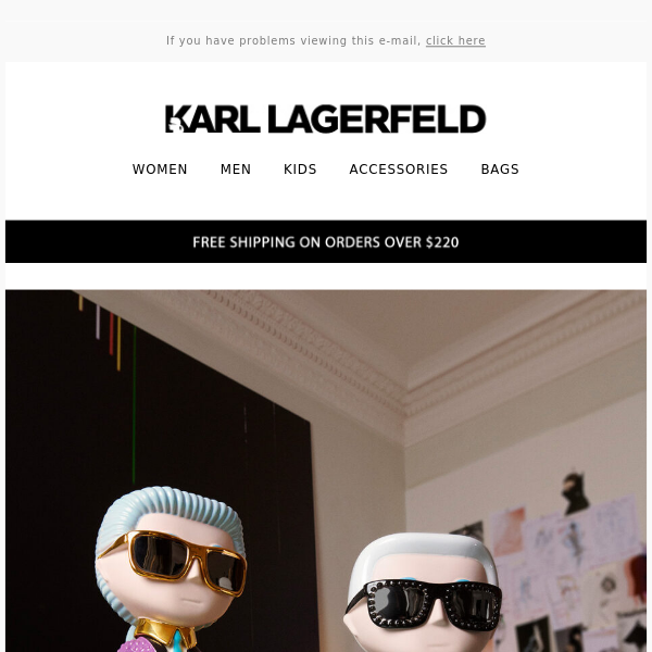 Just launched: KARL LAGERFELD X BOSA