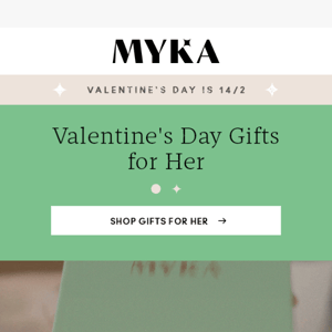 💝 Say 'I Love You' With MYKA Jewellery