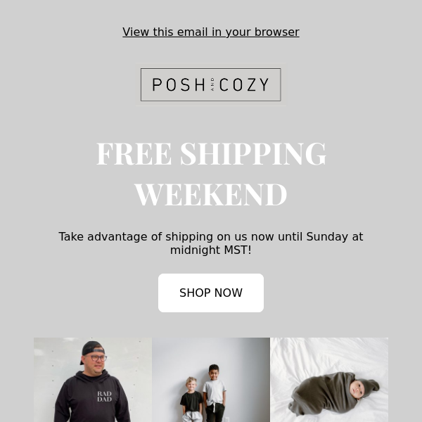 📦FREE SHIPPING WEEKEND📦