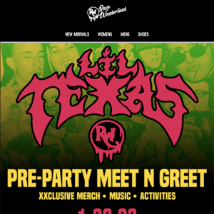 🤠 LIL TEXAS MEET N' GREET ❤️‍🔥 JANUARY 20