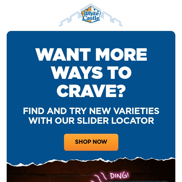 Hey White Castle, take a pause for some sliders… 
