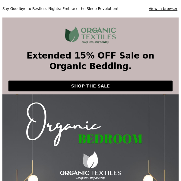 Tired of Tossing and Turning? Sleep Better Than Ever With Organic Bedding