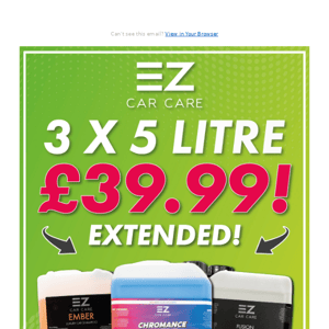 🤯 GET 3X 5 LITRES FOR JUST £39.99!