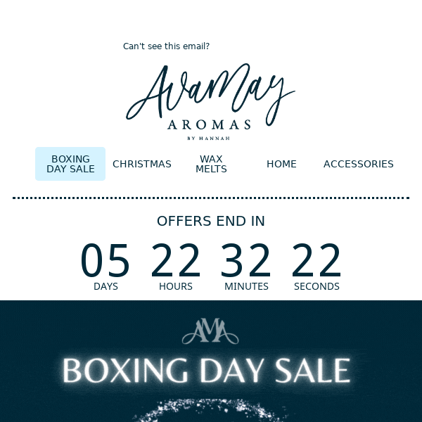 ✨ 🎁Our Boxing Day SALE IS HERE  ! 🎁✨