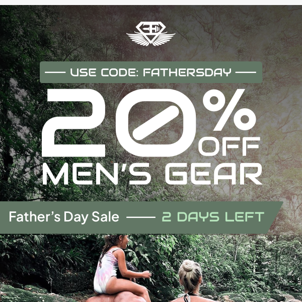 20% OFF for FATHER’S DAY ✖️