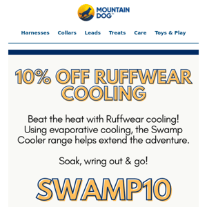 Request Received: 10% Off Swamp Coolers ☀️