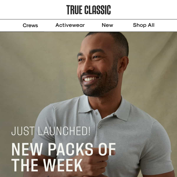 Just Launched! New packs of the week