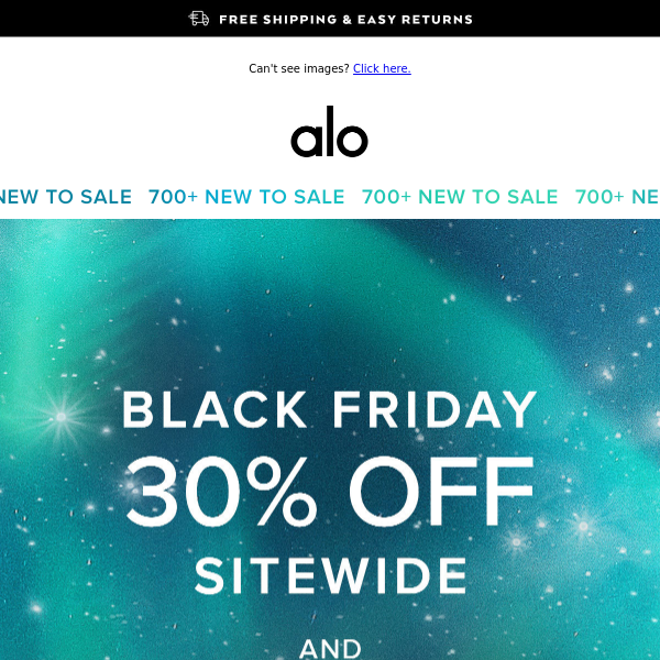 Alo Yoga Deals  30% Off Sitwide Using Code!