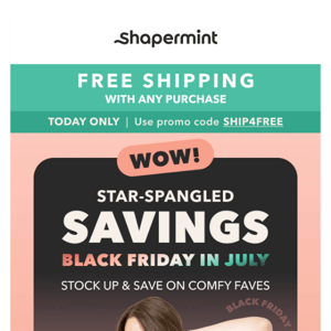 Just in time Shapermint 💌 Your CLEARANCE access is ready - Shapermint