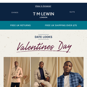 Create an Occasion with T.M.Lewin