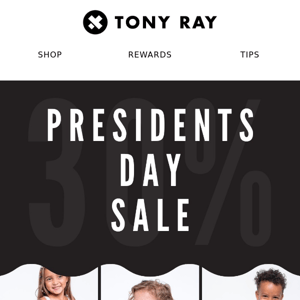 30% off everything for President's Day 🇺🇸