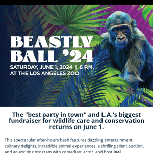 Save the Date: Beastly Ball on June 1
