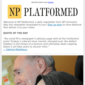 NP Platformed: A huge breakthrough in dementia prevention or a glitch in the matrix?