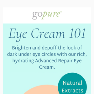 Find out why Cindy T. loves our Advanced Repair Eye Cream 👀